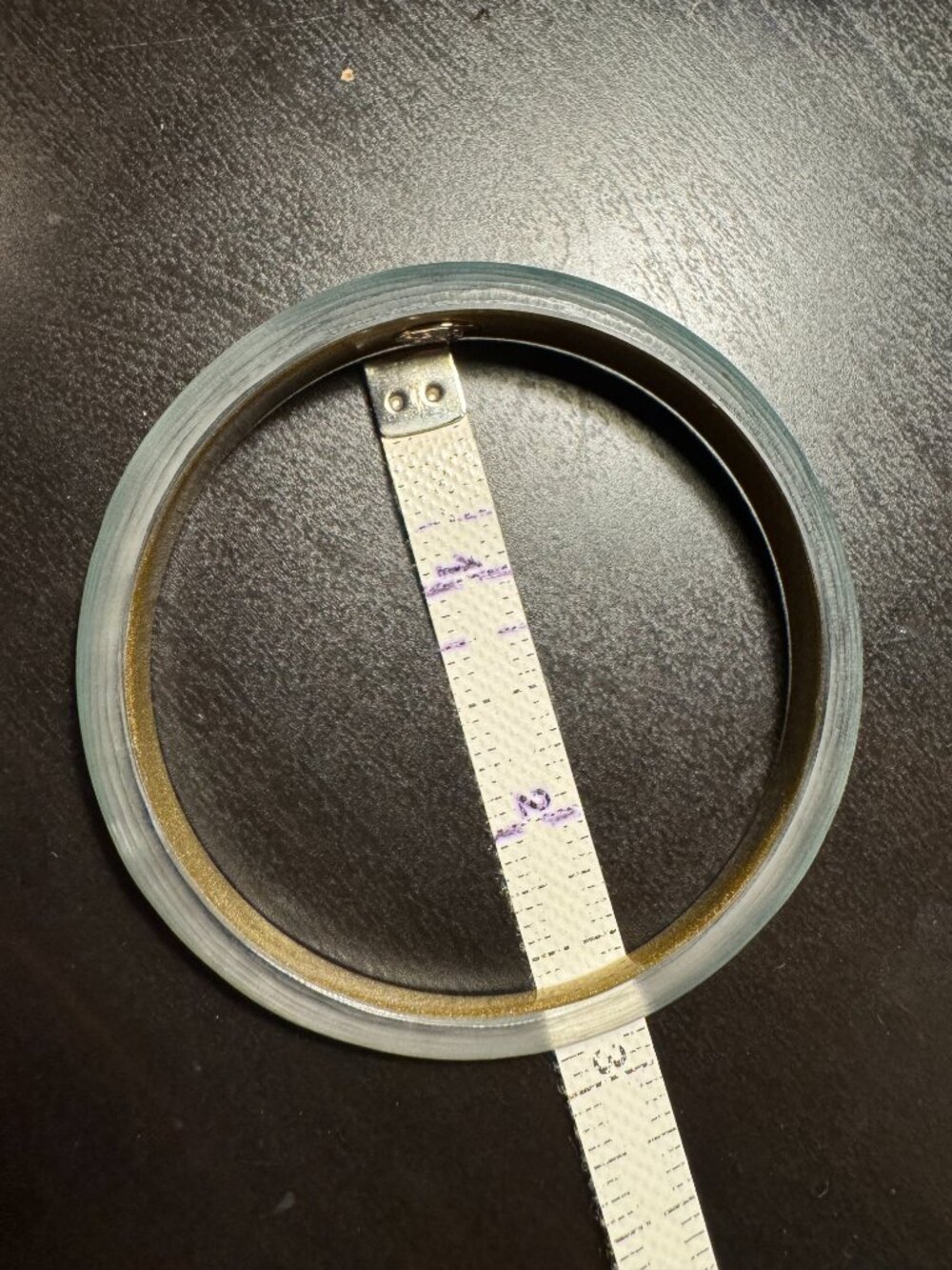 ALEXIS BITTAR Lucite Tapered Bangle Bracelet, Green, M/L - Picture 6 of 6